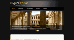 Desktop Screenshot of miguelcarlos.com